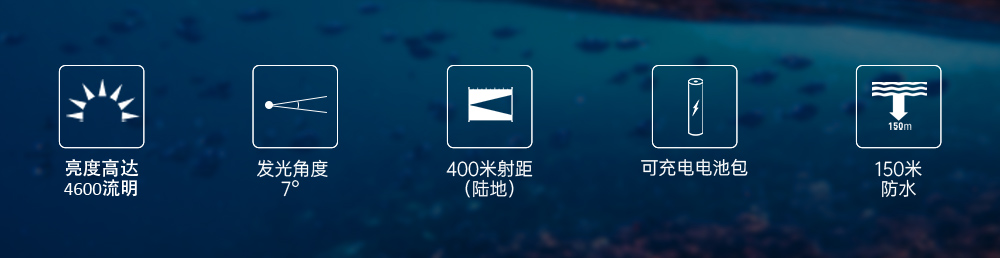 木瓜视频（jīng）OrcaTorch，D630技術潛水手電筒（tǒng），水下探險照明，水下搜索（suǒ）燈，沉船照明燈