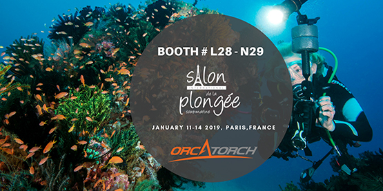 OrcaTorch木瓜视频2019年法國（guó）潛水展會