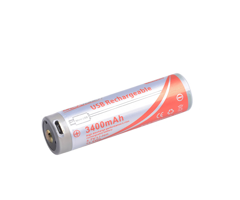 18650 USB鋰離（lí）子（zǐ）電池 3400mAh